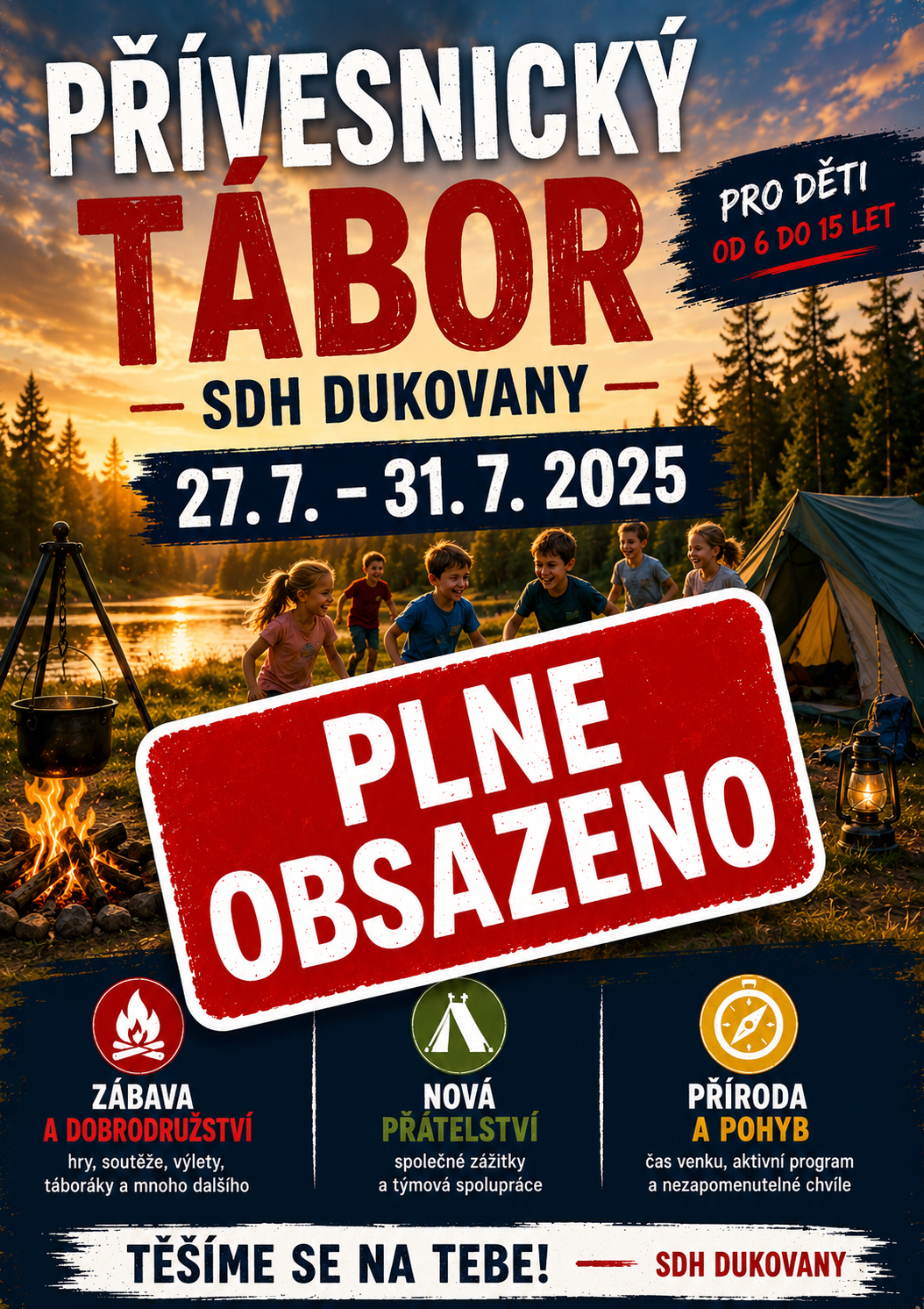 Příměstský tábor SDH Dukovany